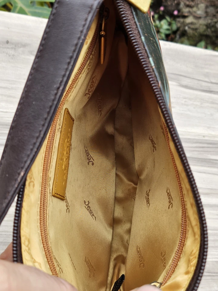 Nuevo con etiquetas Bolso de Hombro Icono Los Angeles Vintage Cuero Botticelli Usable Arte Foto 4 de 4