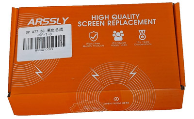 ARSSLY Bildschirm für Xiaomi Redmi 10C LCD Display Modell: 220333QAG, 220333QBI,