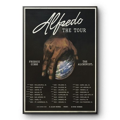 Freddie Gangsta Gibbs Tour Merch 2025 Reprint Poster