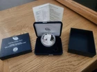 2016 AMERICAN SILVER EAGLE UNC PROOF COIN COA AND BOX RARE WEST POINT MINT