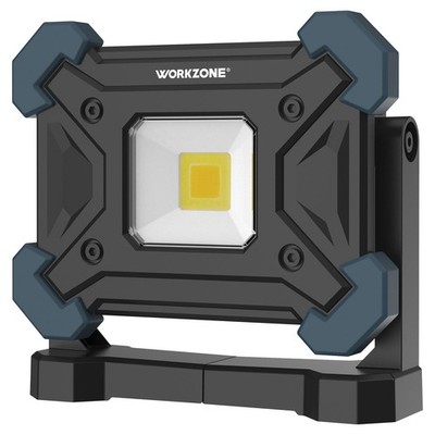 WORKZONE Wiederaufladbarer LED-Strahler, Mit Powerbank-Funktion, neu&ovp