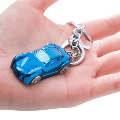Sturdy Alloy Car Shaped Key Holder Accessory for Unique Style and Practical Use