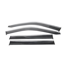 Polycarbonate Chrome Window Visors 4pc for Jeep Compass 2017 2022 82214635AB
