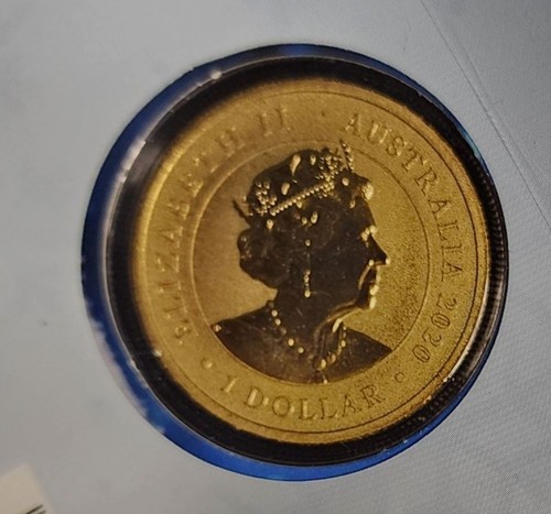 2020 PNC Christmas Elf on the Shelf with $1 Perth Mint Coloured Coin Australia - Bild 3 von 6