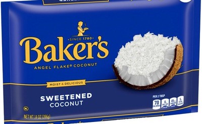 Shredded Sweetened Coconut Flakes, 14 oz- Baker s Sweetened Angel Flake Coconut