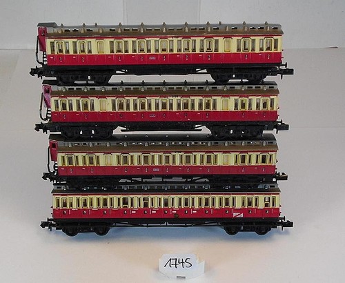Arnold Escala N 1/160 Nº 3393 Ruhr Juego de Tráfico Rápido Rojo/Beige 3ª Clase DRG #1745 | Condition: Gebraucht
