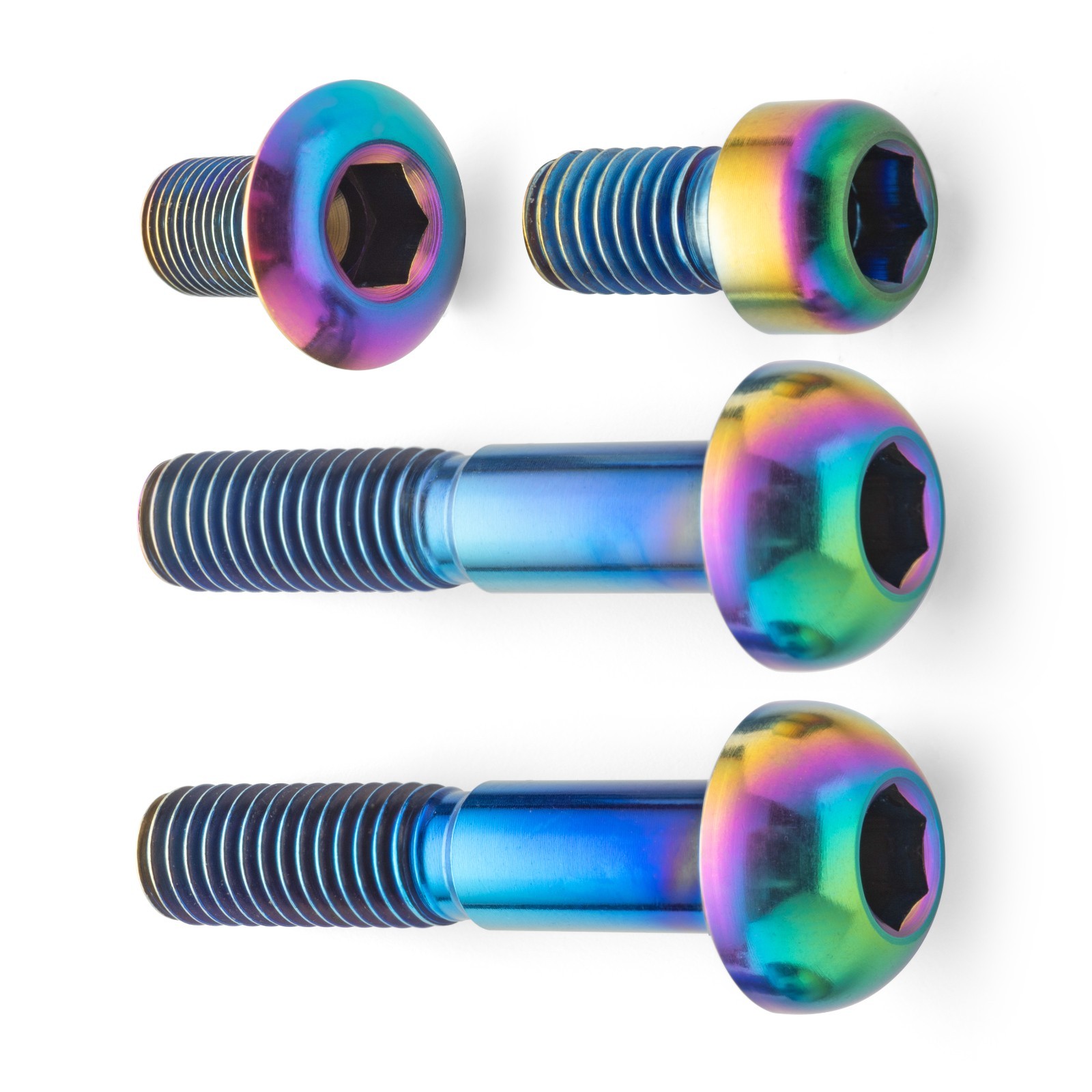 Oil Slick Titanium SRAM Matchmaker Brake & Shift Lever Hardware Kit by Terske