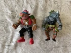 Vintage Original 1988 Bebop & Rocksteady Teenage Mutant Ninja Turtles Figures