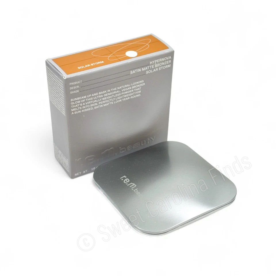 r.e.m. REM Beauty Hypernova Bronzer SOLAR STORM Satin Matte Powder Full Size New - Image 2 of 4