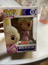 FUNKO POP WWE RIC FLAIR FIGURE TARGET EXCLUSIVE NATURE BOY LIMITED PINK ROBE
