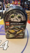LEGO Racers 8148 EZ-Roadster NEW! Yellow Convertible Car Garage Case Tiny Turbos