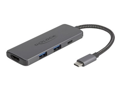 Delock USB Type-C Docking Station 8K HDMI PD 3.0 100W La 87804