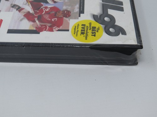 Brand New Factory Sealed NHL '96 Sega Genesis Video Game EA Sports Rare Hang Tab - Picture 3 of 7
