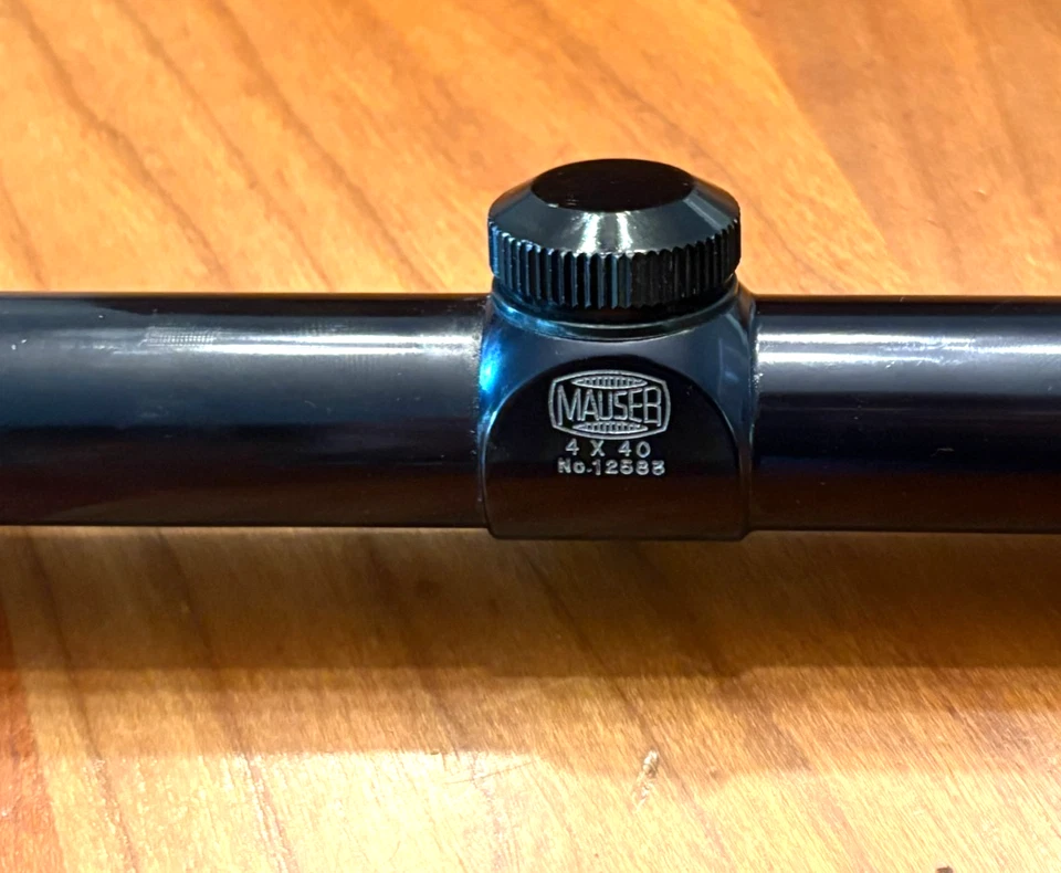 Mira para rifle con retícula de punto de mira MAUSER MARK IV 4x40 de colección hecha en Japón Foto 4 de 4