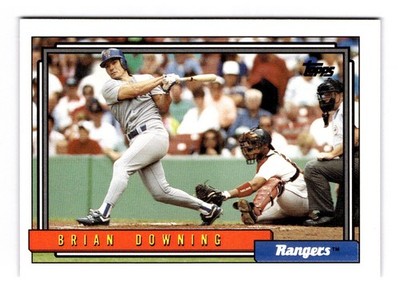 1992 Topps Brian Downing #173 - 105ws4