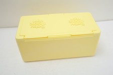 Vtg Baby Magic Wipes Yellow Container EMPTY Box Refillable No Labels