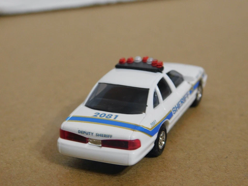 Ford Crown Vic Busch 49034 1/87 HO 2014 alguacil adjunto de la ciudad de Nueva York nuevo en caja Foto 3 de 4