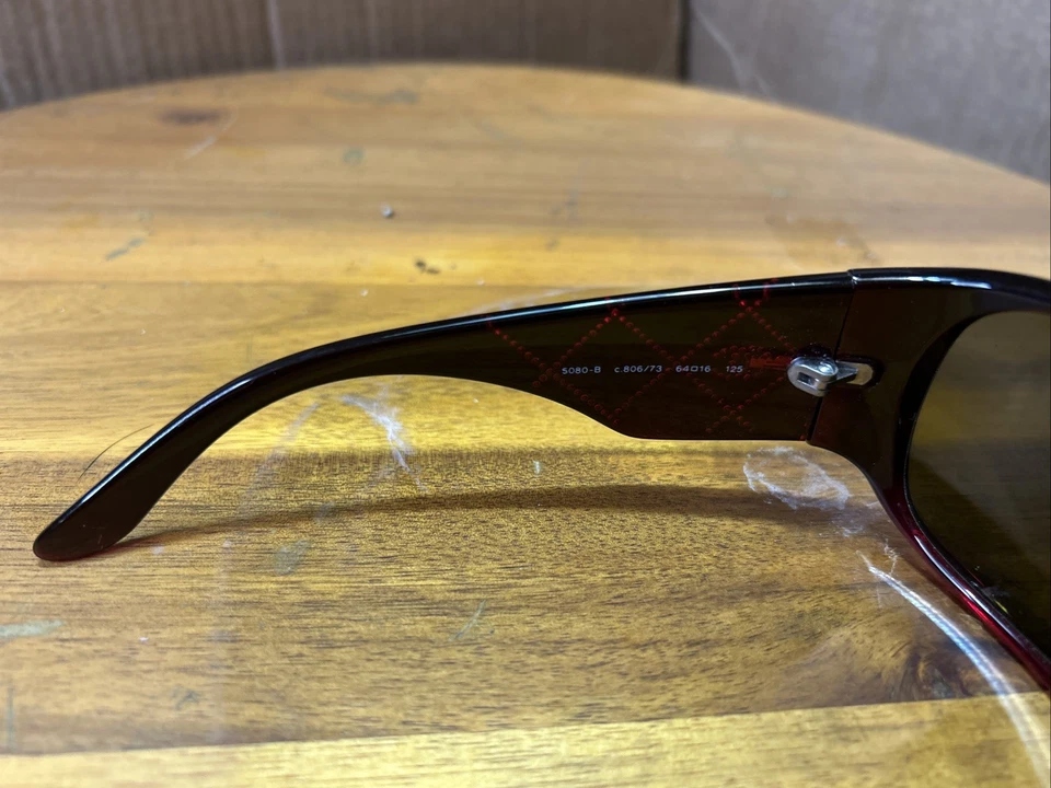 RARO Y NUEVO!!! Gafas de sol Chanel 5080 B negras acolchadas cristal de Swarovski Y2K Foto 4 de 4