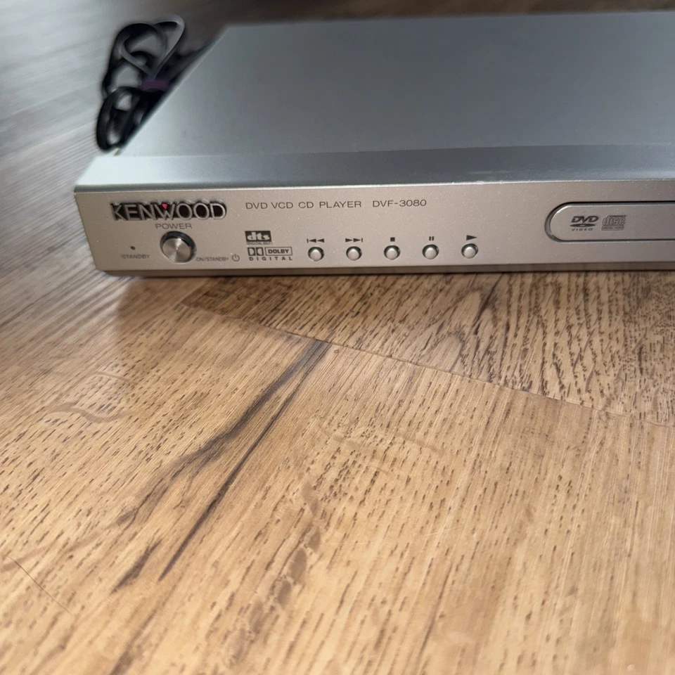 Kenwood DVF-3080 Estéreo DVD VCD Reproductor de CD Probado SIN CONTROL REMOTO Foto 2 de 4