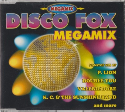 Disco Fox - Megamix - ZYX Records-  Maxi CD- Aus Sammlerhand