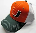 NCAA Miami Hurricanes Eliminator Mesh Trucker Hat by Collegiate Headwear