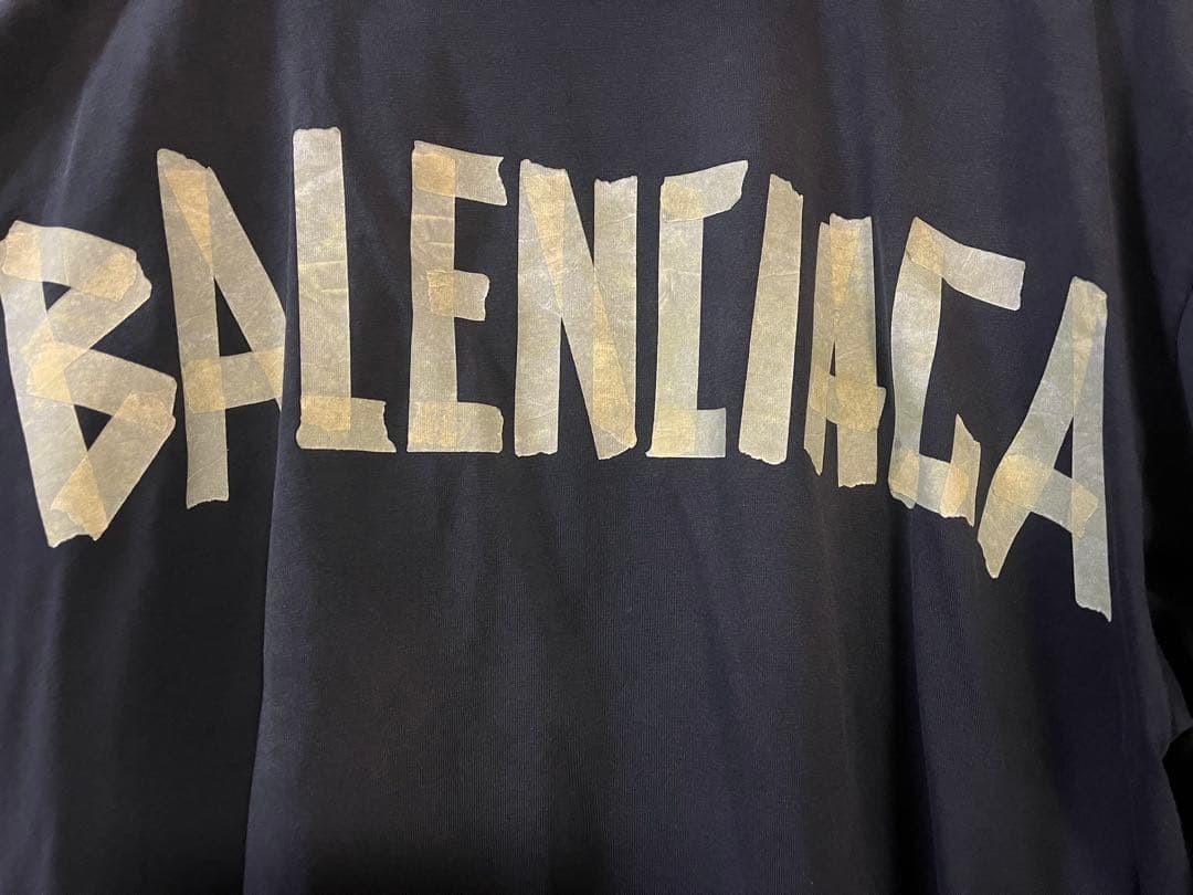 USED BALENCIAGA TAPETYPE T-SHIRT DRESS VERYGOOD thumbnail 9