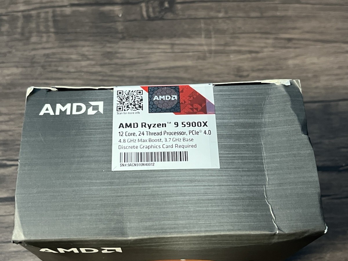 CPU Ryzen 9 5900X AMD Ryzen 9 5900X 12-Core 3.7 GHz Desktop CPU - Newegg.com