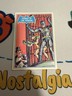 1966 TOPPS BATMAN PENNED BY THE PENGUIN  BLUE BAT CARD #16B