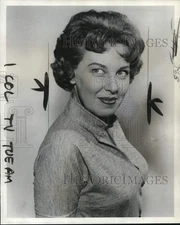 1959 Press Photo Actress Fay McKenzie - pio17826