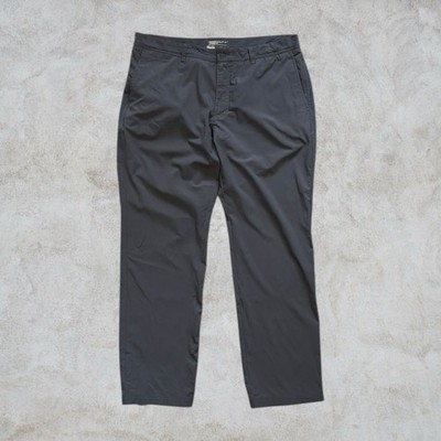 Herren Nike Golf Grau Hose Größe 36x30 Taschen Swoosh Vintage Tiger Woods Ära
