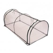 NEW! Small Tunnel Growhouse Garden Plant Greenhouse with PVC Cover