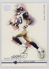 2001 Pacific Dynagon Retail Silver /199 Isaac Bruce #76 HOF 1l2