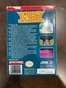 Wurm Nintendo NES Complete in Box CIB