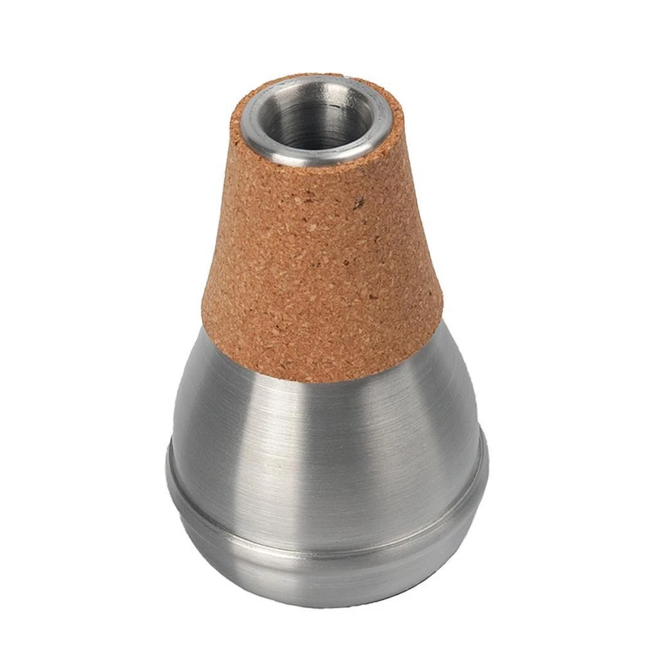 1pc Durevole Tromba Sourdine Sourdine per Parti Tromba Argento Leggero - Immagine 4 di 4