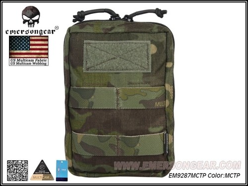 Emerson Gear 18*12,5*7CM Allzweckbeutel (Multicam Tropic) EM9287MCTP