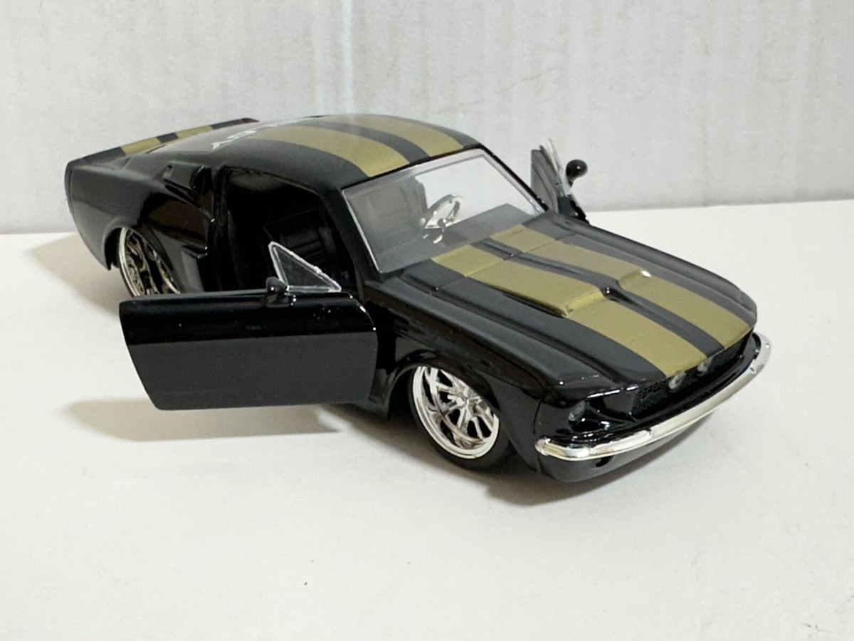 JADA BIGTIME BTM 1967 SHELBY GT-500 BLACK 1:32 DIECAST MODEL 5.5