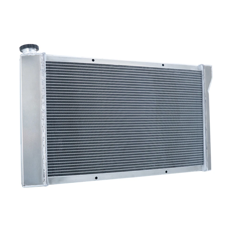 4~Row Aluminum Radiator For 1967-1972 70 Chevy C/K C10 C20 C30 K30 Pickup Truck Foto 4 de 4