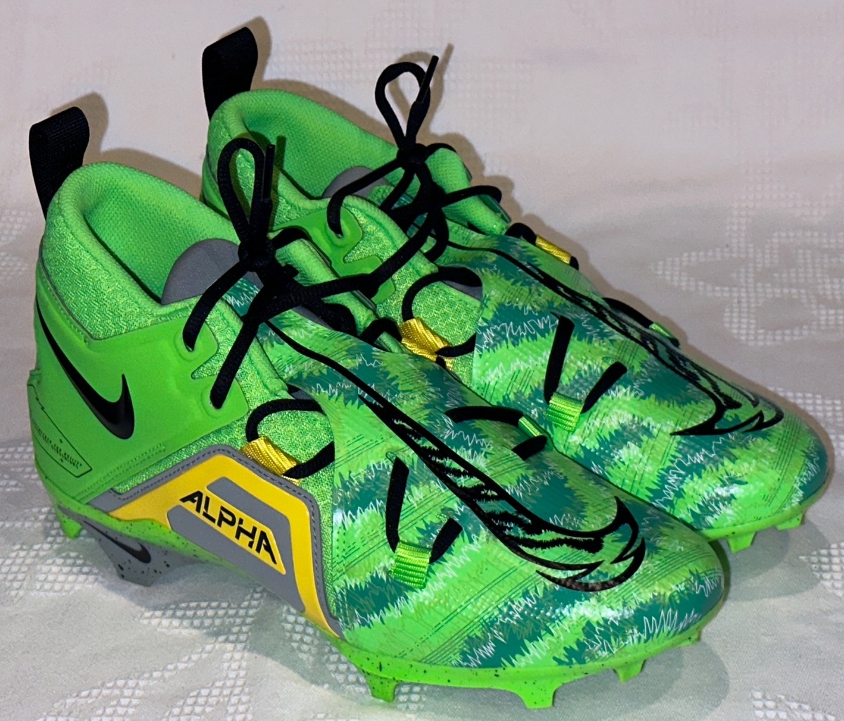 【28㎝】NIKE ALPHA MENACE PRO 3 アメフト スパイク Amazon.com | Nike Alpha Menace Pro 3 Molded Football Cleats