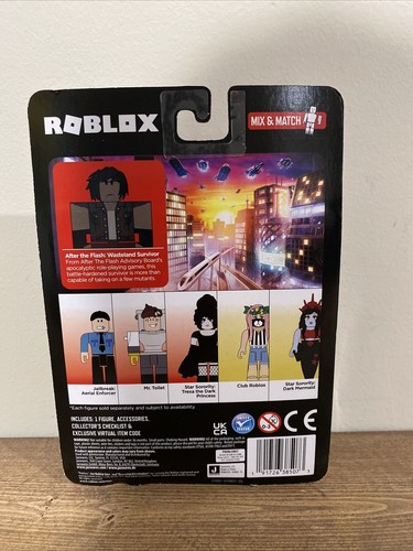 ROBLOX After The Flash: Wasteland Survivor Exclusive Virtual Item Backpack NEW - Picture 2 of 2