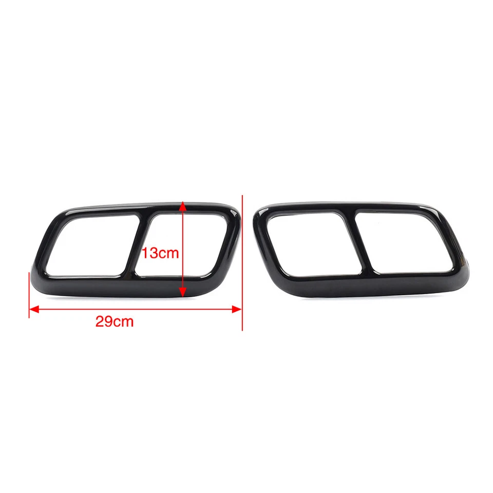 Cubierta de tubo de escape deportivo para Land Rover Range Rover 2018-19 Foto 3 de 4