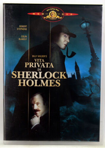 VITA PRIVATA DI SHERLOCK HOLMES BILLY WILDER FILM DVD USATO PAL ITA FR1 79936 - Foto 1 di 4