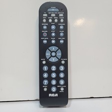 RCA Model RCR3273R Universal Remote Control For TV/SAT/CBL/DTC/DVD/VCR TESTED