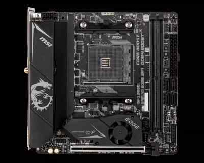 FOR MSI MPG B550I GAMING EDGE WIFI AMD 64GB DDR4 B550 Motherboard Tested
