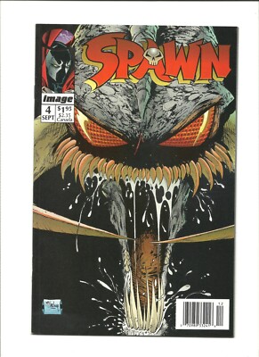 Spawn #4 Image Comics (1992) Newsstand 1st Violator Cover McFarlane