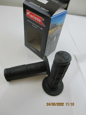 Lenkergriffe Motorrad Ariete Off Road schwarz geschlossen ( 198 MZ )