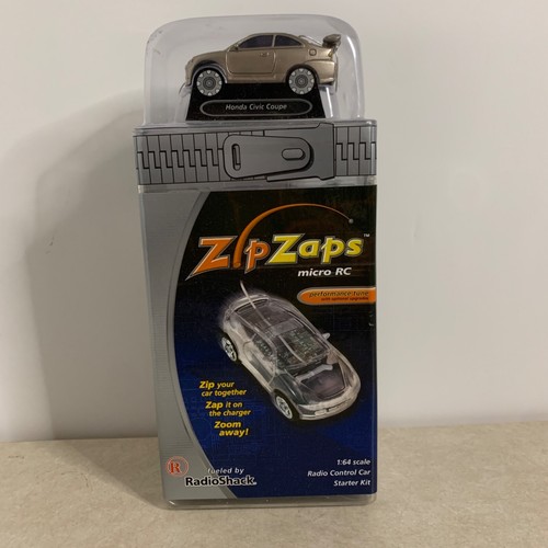 Zip Zaps Micro RC Honda Civic Coupe Gold & Tuning Tool Kit - Picture 2 of 8