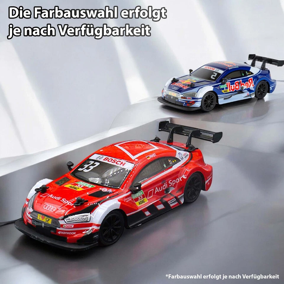 RC ferngesteuerter Audi RS5 DTM Lizenz-Auto, 2.4GHz Modell, 1:24 Renn-Fahrzeug - Bild 2 von 4