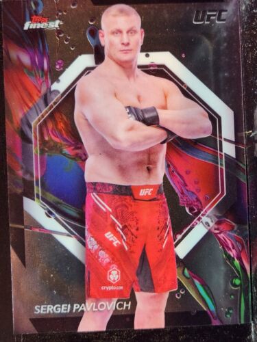 2024 Topps Finest UFC (Pick your Fighter) Base & Parallels - Picture 64 of 164