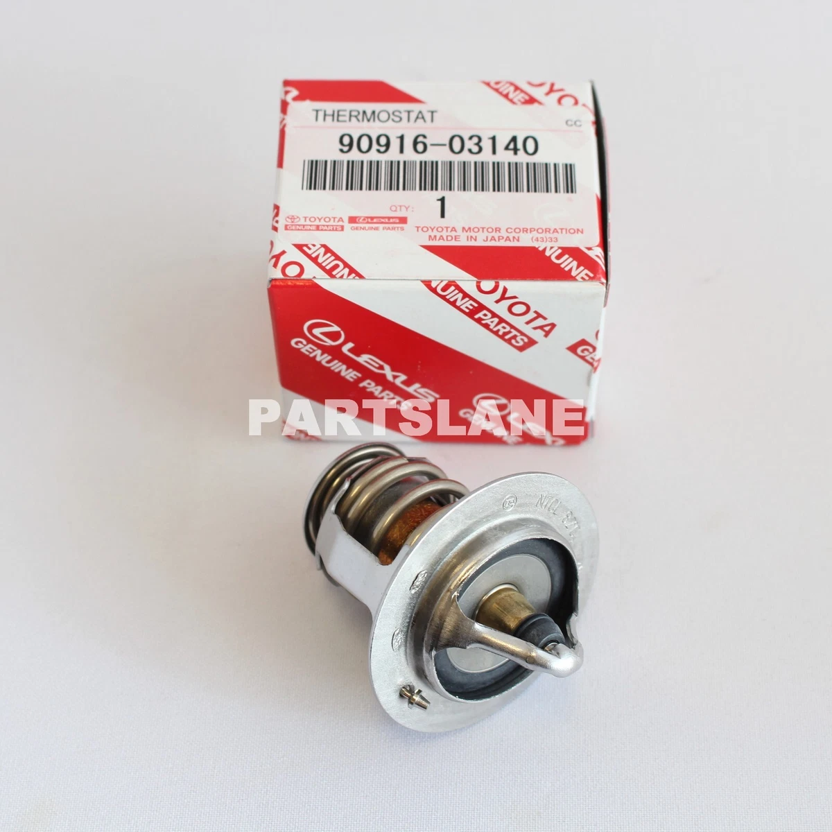 TOYOTA LEXUS FACTORY OEM 90916-03140 NEW ENGINE COOLANT THERMOSTAT 