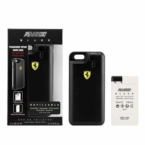 Ferrari Black Gift Set - 25ml x 2 Eau De Toilette Spray with IPhone 6 Case - Photo 1/1